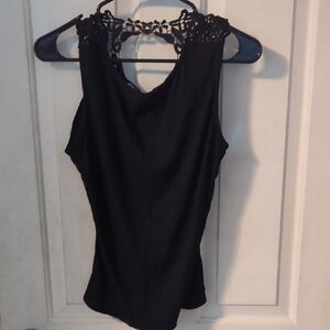 Elegant Black Sleeveless Top